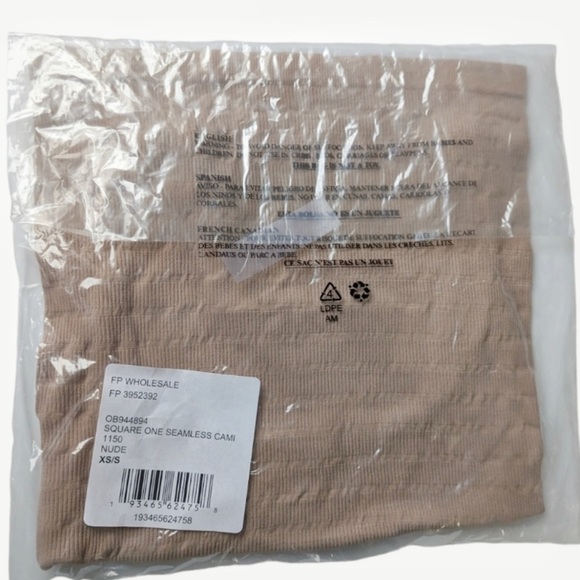 Free People Square One Seamless Cami in Nude - Picture 7 of 14